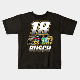 Kyle Busch 18 Kids T-Shirt
